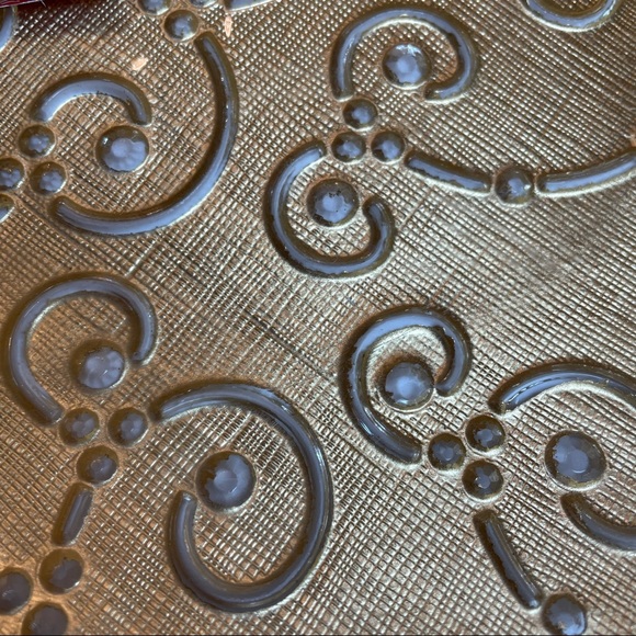 Villa Collection Gilt Decorated 10.5” Glass Plate - Picture 2 of 7